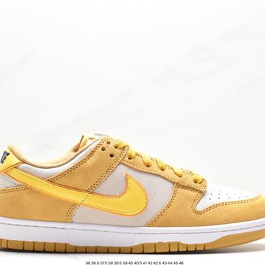 NIKE SB Dunk Low LX"Gold Suede"扣籃系列低幫休閑運動滑板板鞋