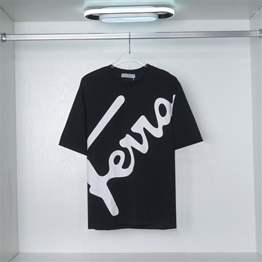 FERRAGAMO   2023夏季新款短袖T恤