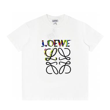 LOEWE   2023夏季新款短袖T恤 男女同款