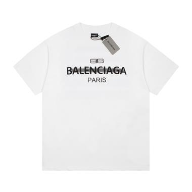 Balenciaga   2023夏季新款短袖T恤  歐版尺寸偏大