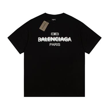 Balenciaga   2023夏季新款短袖T恤  歐版尺寸偏大