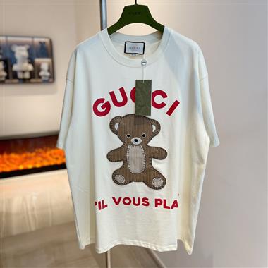 GUCCI   2023夏季新款短袖T恤  歐版尺寸偏大