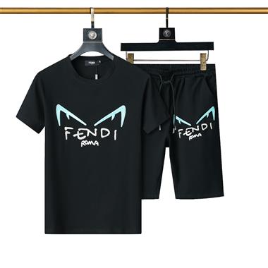 FENDI   2023夏季新款短袖套裝