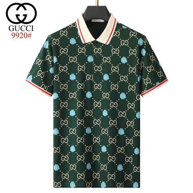 GUCCI   2023夏季新款短袖POLO衫