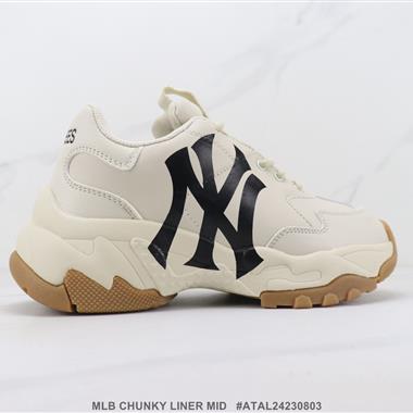 MLB CHUNKY LINER MID CLASSIC MONOGRAM 低幫運動休閑鞋