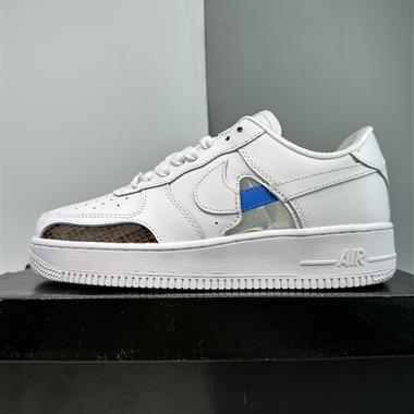 Nike Air Force 1 Low See Thru 時尚 休閑低幫板鞋