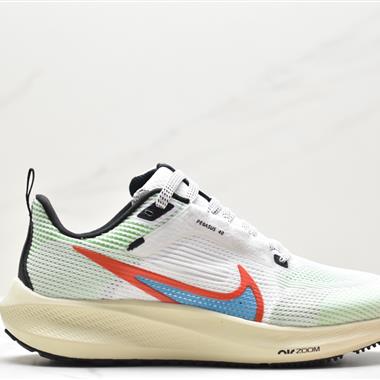 Nike Zoom Pegasus 40黑色 登月40代 超輕網面跑步鞋 