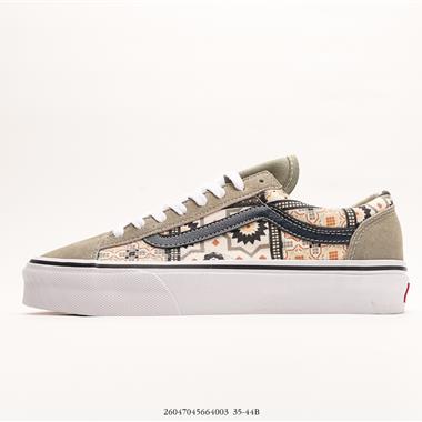 VANS Style 36 經典低幫帆布休閑運動硫化滑板板鞋