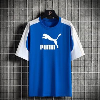 2023新款Puma 404662彪馬短袖-949_藍色