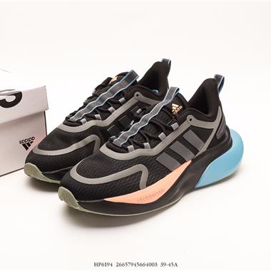 Adidas AlphaBounce + 阿爾法網面休閑跑步鞋