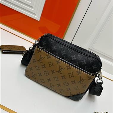 LOUIS VUITTON   2023新款男生時尚休閒包  尺寸：25*18.5*7CM