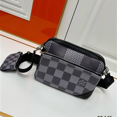 LOUIS VUITTON   2023新款男生時尚休閒包  尺寸：25*18.5*7CM