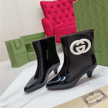 GUCCI   2023新款女生雨靴鞋子