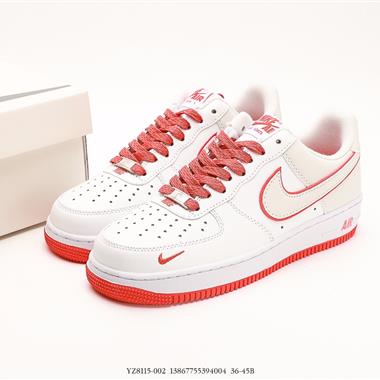 Nike Air Force 1 Low 空軍一號 聯名Supreme 低幫百搭休閑運動板鞋