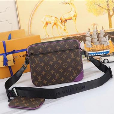 LOUIS VUITTON   2023新款男生時尚休閒包 尺寸：25*18.5*7CM