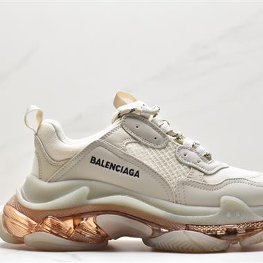 BALENCIAGA  Triple S 巴黎世家/Balenciaga 三代做舊厚底老爹鞋