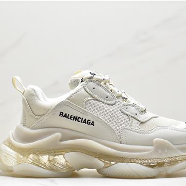 BALENCIAGA  Triple S 巴黎世家/Balenciaga 三代做舊厚底老爹鞋