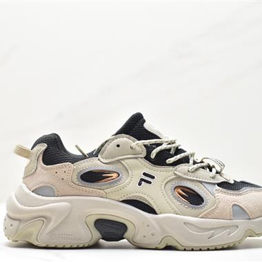 Fila  FUSION Arceus 阿爾宙斯大眼睛系列老爹風增高復古休閑運動慢跑鞋