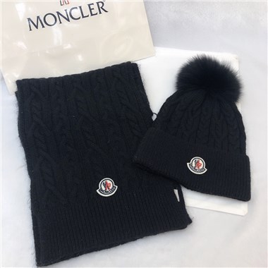 MONCLER   2023秋冬新款毛線帽子