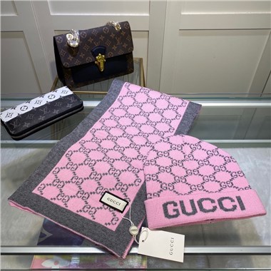 GUCCI  2023秋冬新款毛線帽子