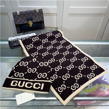 GUCCI  2023秋冬新款毛線帽子