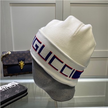 GUCCI  2023秋冬新款毛線帽子