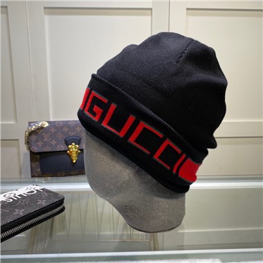 GUCCI  2023秋冬新款毛線帽子