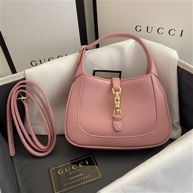 GUCCI   2023新款女生時尚休閒包 尺寸：19-13-3CM