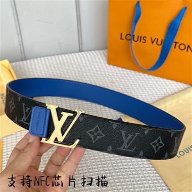 LOUIS VUITTON  2023新款時尚皮帶  4.0CM