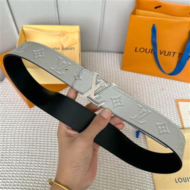 LOUIS VUITTON  2023新款時尚皮帶  4.0CM