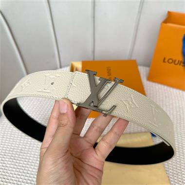 LOUIS VUITTON  2023新款時尚皮帶  4.0CM