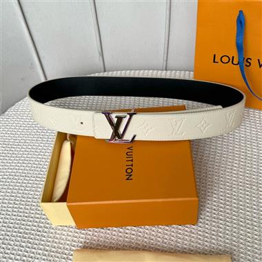 LOUIS VUITTON  2023新款時尚皮帶  4.0CM