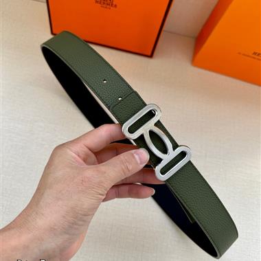 HERMES   2023新款時尚皮帶  3.4CM