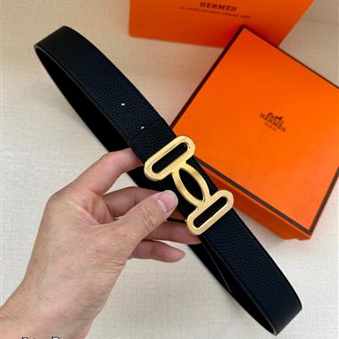 HERMES   2023新款時尚皮帶  3.4CM