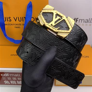 LOUIS VUITTON   2023新款時尚皮帶  3.8CM