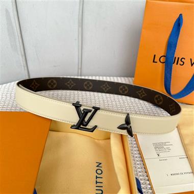 LOUIS VUITTON  2023新款時尚皮帶  3.0CM