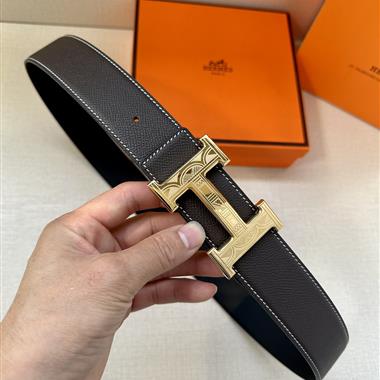 HERMES   2023新款時尚皮帶  3.8CM