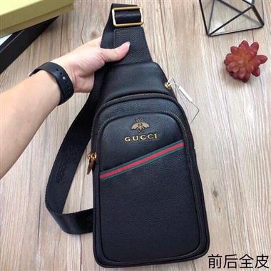 GUCCI   2023新款男生時尚休閒包  尺寸：28-18-7CM