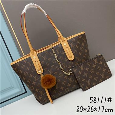 LOUIS VUITTON   2023新款女生時尚休閒包 尺寸：30-26-17CM