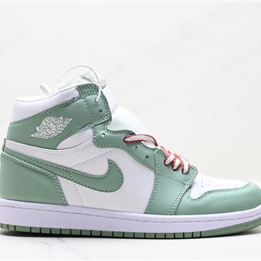 Nike Air Jordan 1 Mid”Green Yellow“AJ1