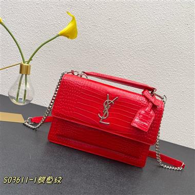 YSL   2023新款女生時尚休閒包 尺寸：25CM