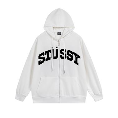 STUSSY   2023秋冬新款刷毛衛衣帽T