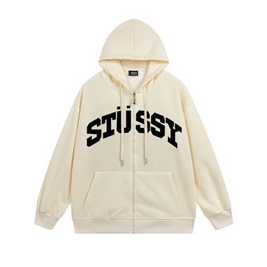 STUSSY   2023秋冬新款刷毛衛衣帽T