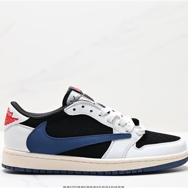 fragment design x Travis Scott x Nike Air Jordan 1 Low OG SP”Black/Green Toe“AJ1