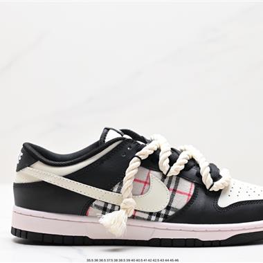 Nike SB Dunk Low」Milk White/Pink/Smile「扣籃系列低幫休閑運動滑板板鞋 