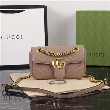 GUCCI  2023新款女生時尚休閒包 尺寸：22*14*6CM