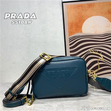 PRADA   2023新款女生時尚休閒包 尺寸：23*16*10CM