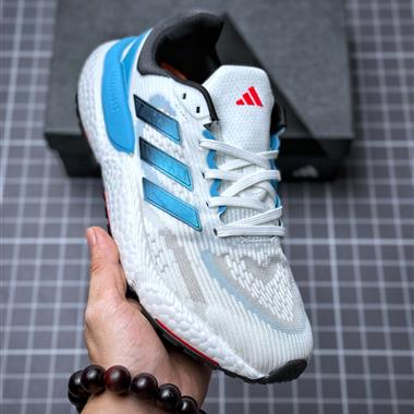 Adidas Solarboost 5 爆米花緩震中底跑步鞋