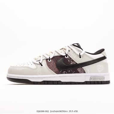 Nike Dunk Low SB聯名 解構綁帶滑板鞋 