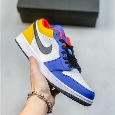 Nike Air Jordan 1 Low AJ1 WH 喬1 低幫復古文化休閑運動籃球鞋